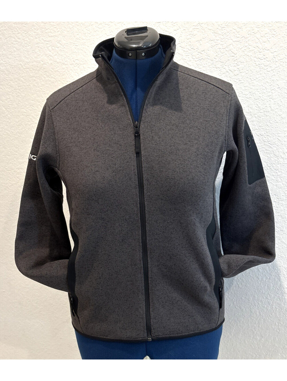 Arc'teryx Covert Cardigan Gray Fleece Full Zip Jacket Women's Medium